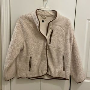 Universal Thread Cream Sherpa Jacket